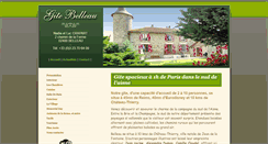 Desktop Screenshot of gite-belleau.com